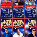 La Mega Parranda Navideña de la Capital llega este domingo 28 al Malecón de Santo Domingo