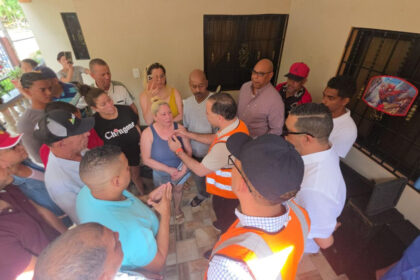 Gobierno dispone asistencia y todo el apoyo frente a emergencia por rotura de tubería en acueducto Cibao Central