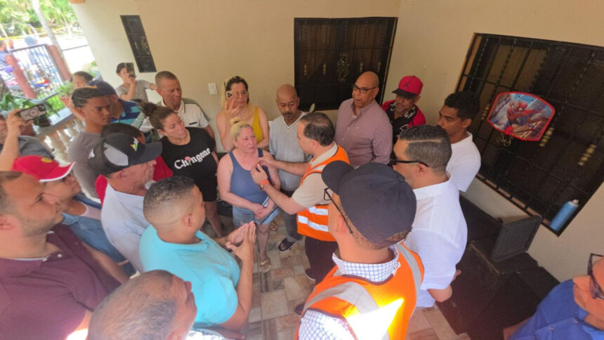 Gobierno dispone asistencia y todo el apoyo frente a emergencia por rotura de tubería en acueducto Cibao Central