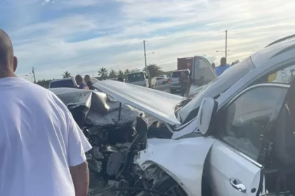 Tres muertos y cuatro heridos en accidente de tránsito en la Circunvalación de Baní