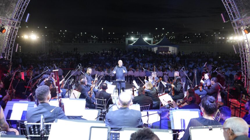 Inauguran moderno anfiteatro La Gaviota en Ciudad Juan Bosch con inversión superior a RD$407 millones