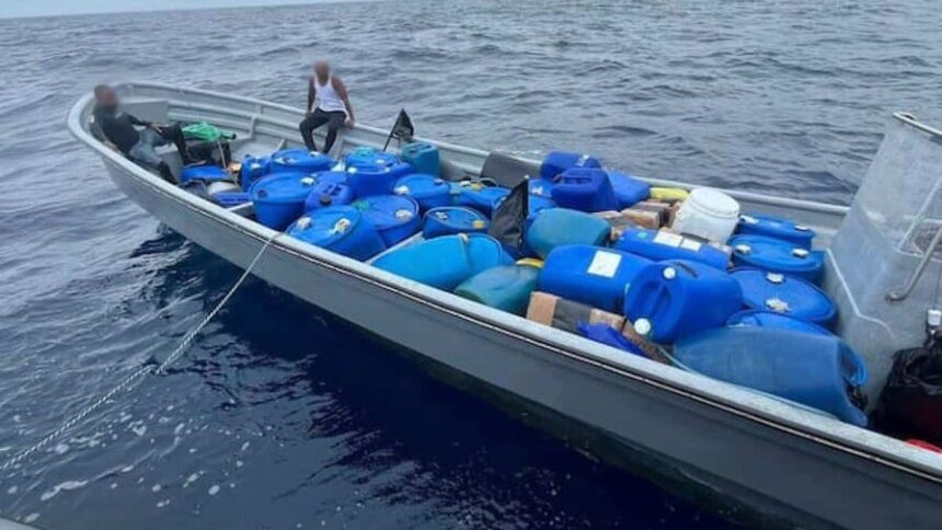 Colombia decomisa 2.3 toneladas de cocaína en el Pacífico Sur