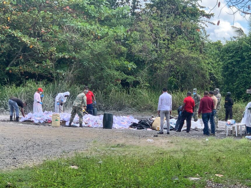 Inacif quema más de 8 toneladas de drogas