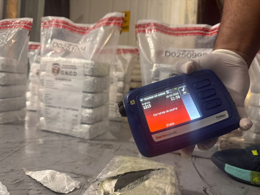 En Puerto Caucedo la DNCD frustra envío de 41 paquetes de presunta cocaína a Bélgica