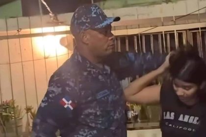 Solicitarán prisión preventiva contra coronel Madé por agredí físicamente a joven en Los Minas.