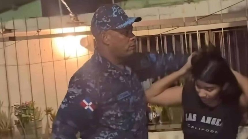 Solicitarán prisión preventiva contra coronel Madé por agredí físicamente a joven en Los Minas.