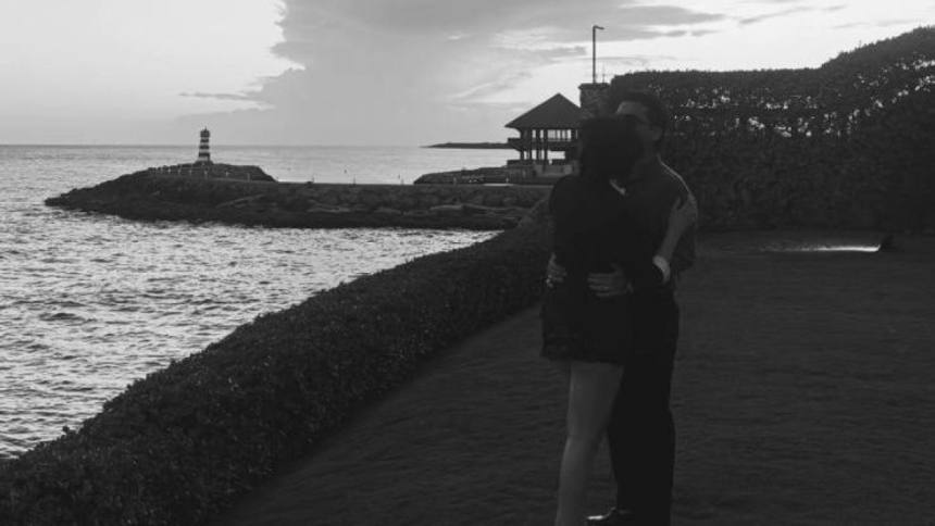 Nodal y Ángela Aguilar comparten su estadía en RD previo a presentación en Altos de Chavón