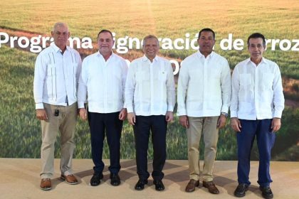 Banreservas destina RD 12,000 millones para financiar producción de arroz 2026-2027