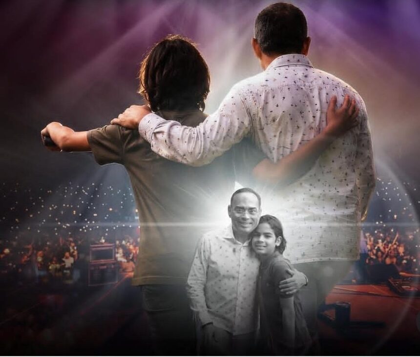 Gilberto Santa Rosa colaboración durísima con su nieto de 12 años titulada ´´Consejo de un abuelo