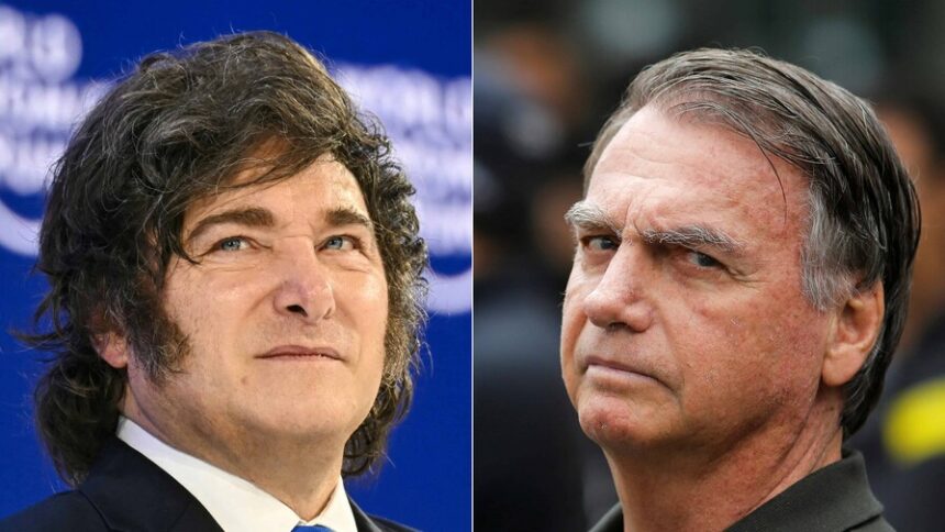 Corte Suprema de Brasil impide visita de Javier Milei a Jair Bolsonaro en prisión domiciliaria