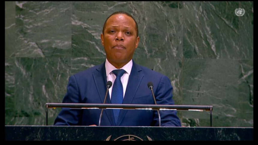 Milton Morrison expone ante la Asamblea General de las Naciones Unidas las acciones de República Dominicana para reducir los accidentes de tránsito.