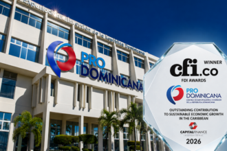 ProDominicana recibe premio internacional CFI.co 2026 por crecimiento sostenible