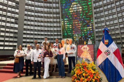 Dominicanos celebran a Nuestra Señora de las Mercedes en Río de Janeiro, Brasil