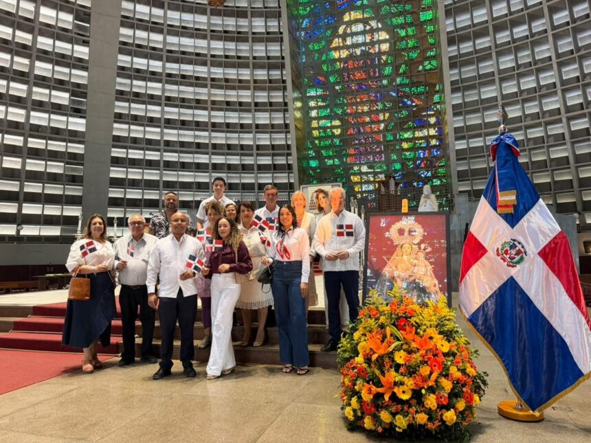 Dominicanos celebran a Nuestra Señora de las Mercedes en Río de Janeiro, Brasil