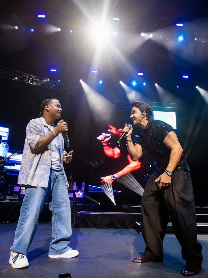 Dalvin La Melodía y Luis Fonsi sorprenden al cantar juntos en concierto en Florida