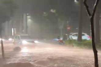 Inundaciones provocadas por la DANA Adam en Valencia y Alicante, España, en octubre de 2026.