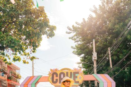 Presentación cultural en una edición anterior del Festival CAYE en Ciudad Nueva, Santo Domingo