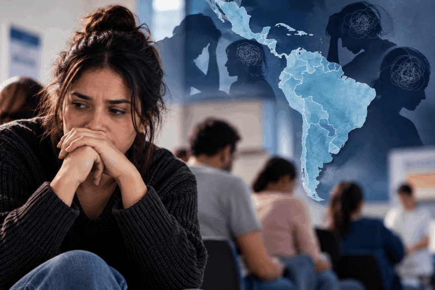 Salud mental en América Latina 2026: más de tres de cada cuatro personas afectadas no reciben tratamiento