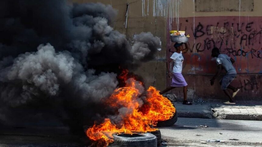 Militares salvadoreños integrantes de la misión internacional de seguridad en Haití, fotografía de archivo
