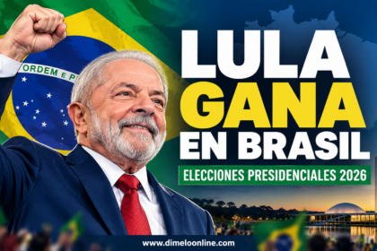 Luiz Inácio Lula da Silva celebra su reelección presidencial en Brasil el 25 de octubre de 2026.