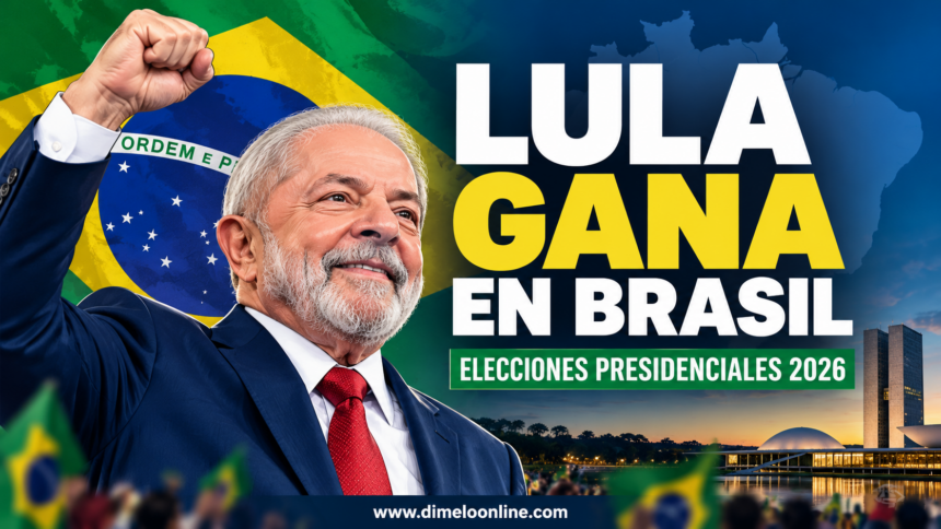 Luiz Inácio Lula da Silva celebra su reelección presidencial en Brasil el 25 de octubre de 2026.